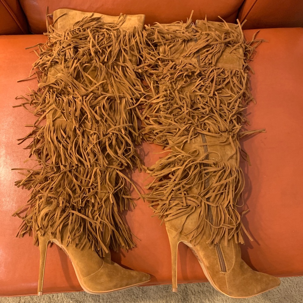 Fringe Boots